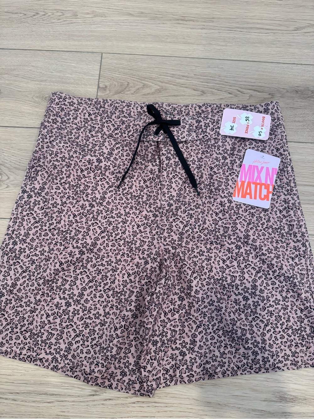 Jaguar Print Kortni Jeane Swim Shorts